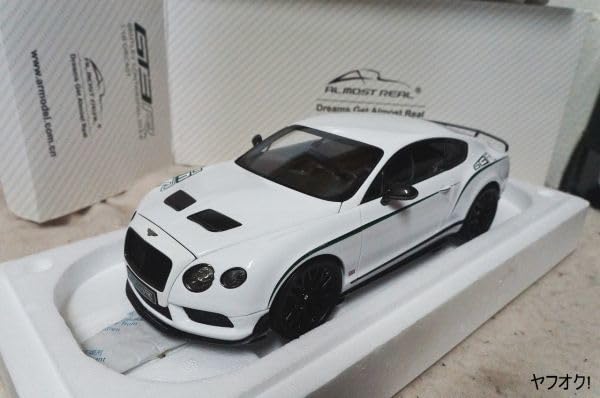 1/18 Bentley Continental GT3-R ホワイト Auto Sportowe RC 1:14 Bentley Continental GT3 Biały - 19801